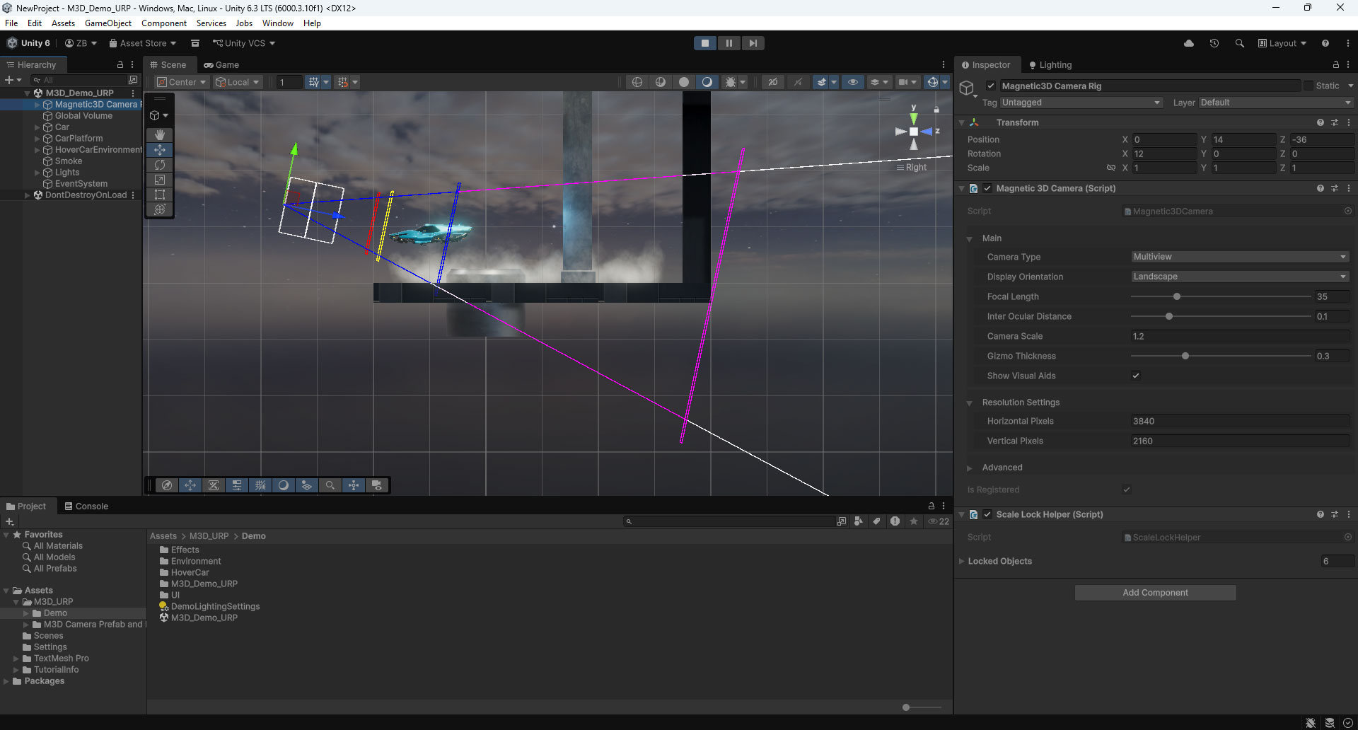 Unity Camera Correct