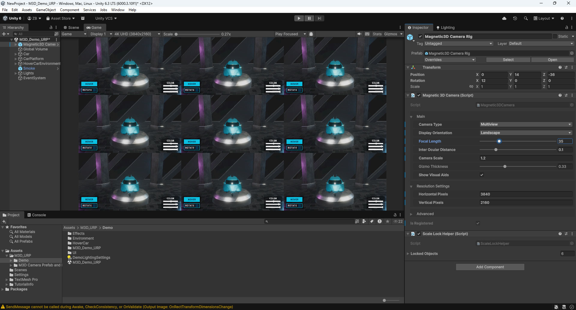 Unity FocalLength Output35