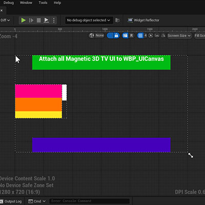 Unreal TN UserInterface