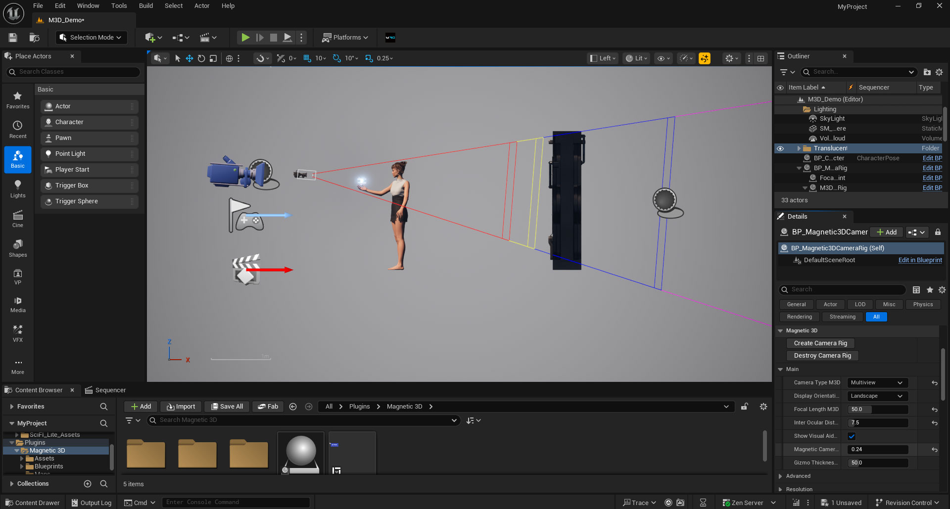 Unreal CameraScale High