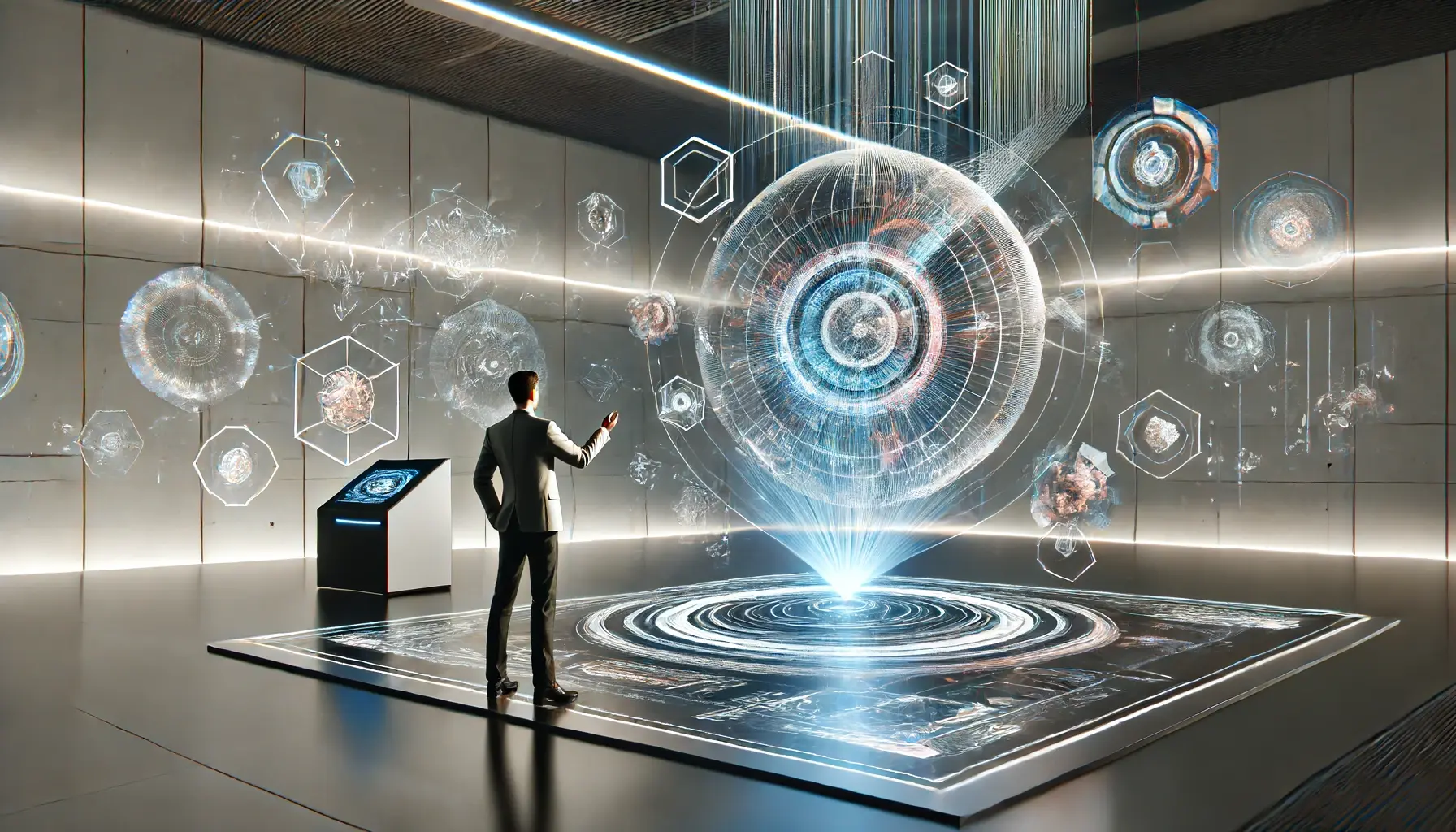 Blog 6 Futuristic 3D Holographic Projection