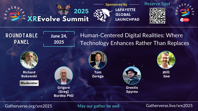 Magnetic 3D’s CEO Tom Zerega to Speak at GatherVerse’s 2025 XREvolve Virtual Summit 4 Human Centered Digital Realities Where Technology Enhances Rather Than Replaces