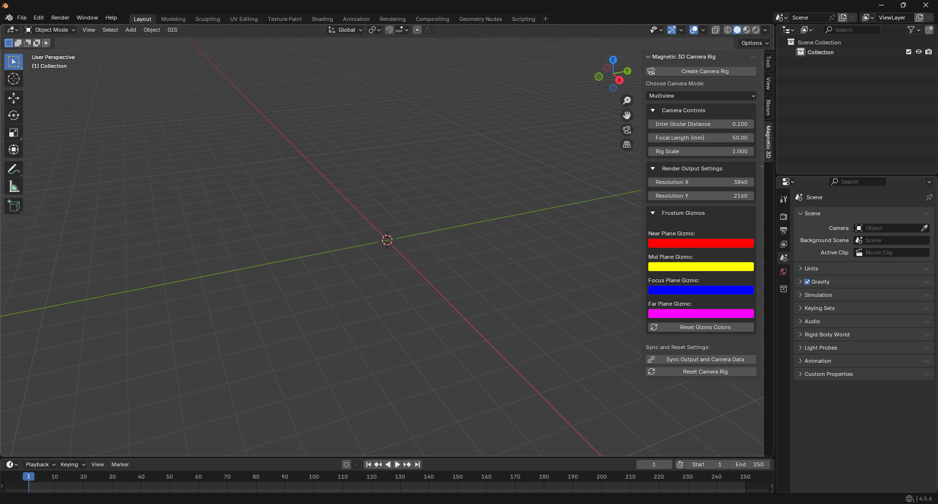 Blender Installed