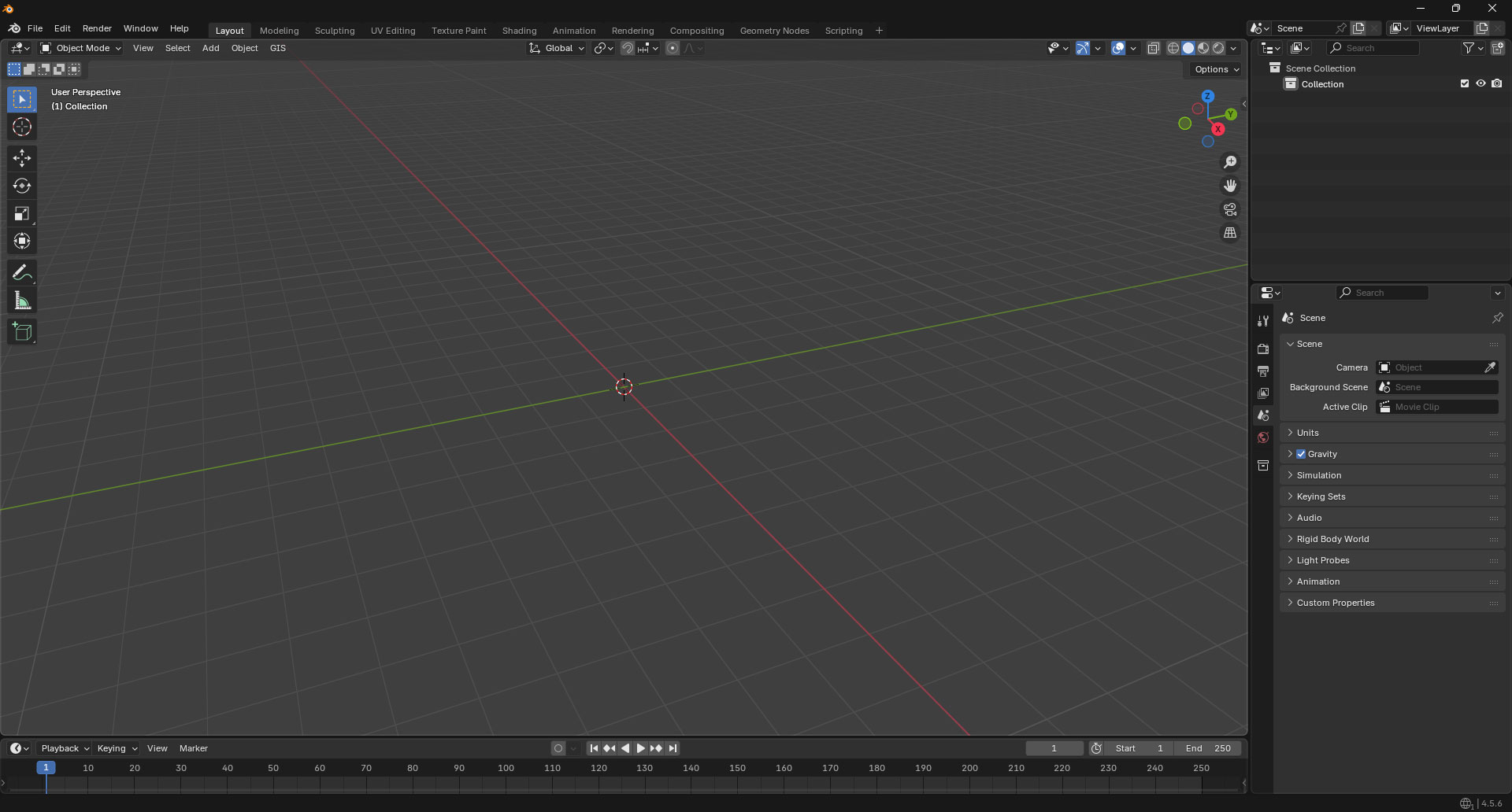 Blender NewProject