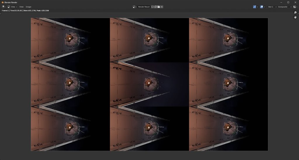 Blender OutputMultiviewPortrait