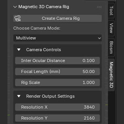 Blender TN CameraRig