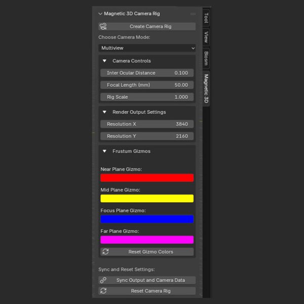 Hypervue for Blender
